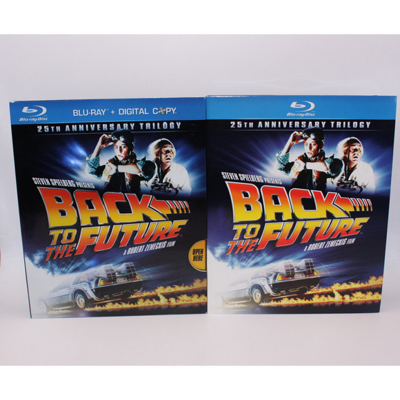Back to the Future: 25th Anniversary Trilogy (Blu-ray) with Slipcover - Picture 5 of 16